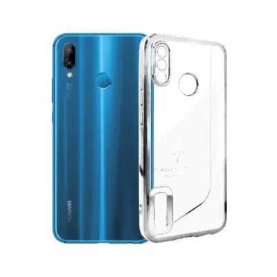Chrome Logo Pouch for Huawei Nova 7 – Sleek Protection & Modern Style