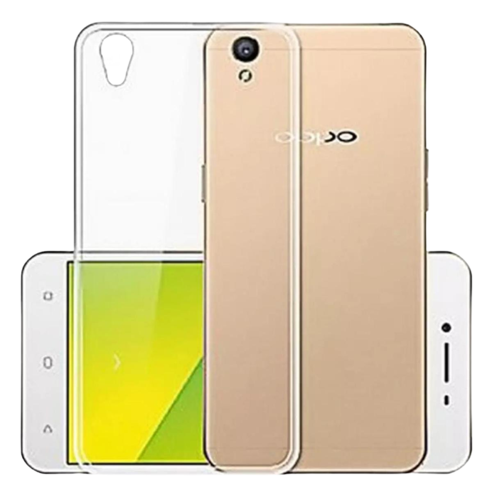 Oppo A37 Silicone Transparent Pouch - Slim and Protective Design