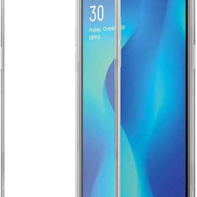 Oppo A1K Silicone Transparent Pouch - Slim and Clear Protection