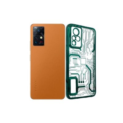 Chrome Logo Pouch for Infinix Zero X – Stylish Protection & Modern Design