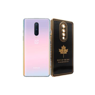 Chrome Logo Pouch for OnePlus 8 (5G) – Sleek Protection & Modern Design