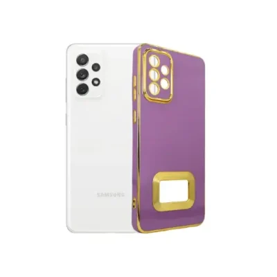 Chrome Logo Pouch for Samsung A83 – Stylish Protection & Modern Design