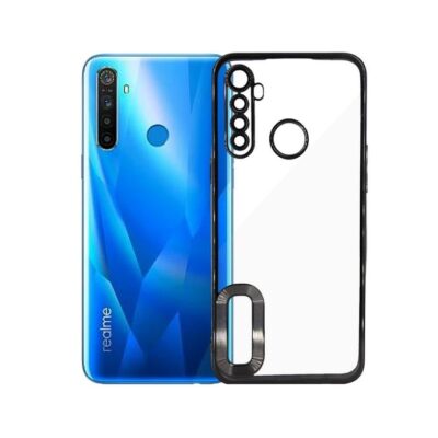 Chrome Logo Pouch for Realme C21Y – Sleek Protection & Modern Design