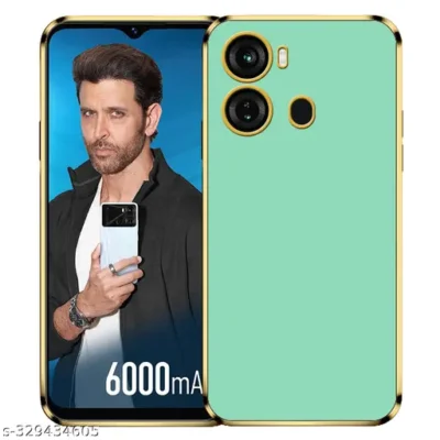 Chrome Logo Pouch for itel P40 – Stylish Protection & Modern Design
