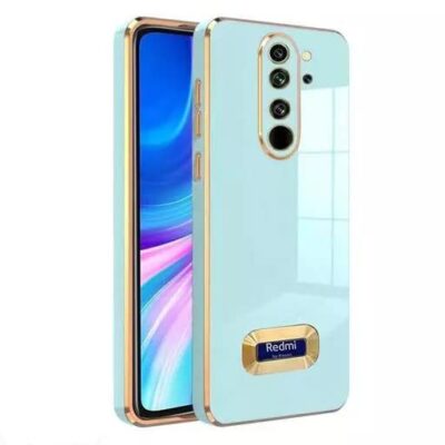 Chrome Logo Pouch for Redmi Note 8 – Stylish Protection & Modern Design