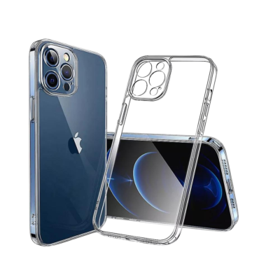 iPhone 14 Pro Max Silicone Transparent Pouch - Slim and Clear Protection