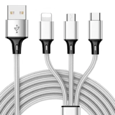 K-75 3-in-1 Cables (Python Series) - Versatile Charging Solution