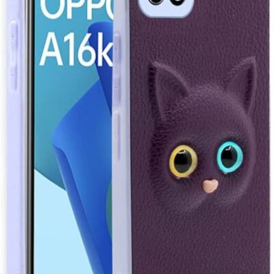 OPPO A16K Ladies Cat Case - Fun and Stylish Protection