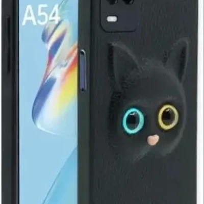 OPPO A54 Ladies Cat Case - Cute and Durable Protection