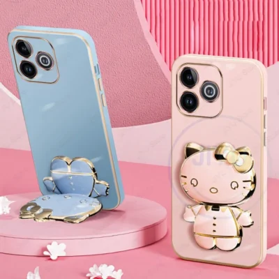 Infinix Hot 8 Ladies Cat Case - Stylish Protection