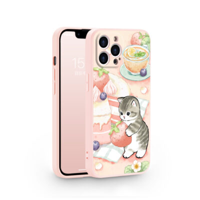 iPhone 13 Ladies Cat Case - Stylish & Protective Design