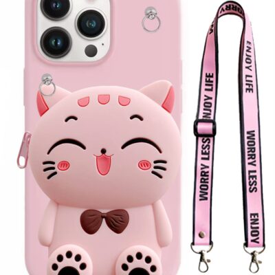 iPhone 14 Pro Max Ladies Cat Case - Cute & Durable Protection