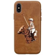 iPhone X/XS Polo Leather Case - Elegant Protection for Your Device